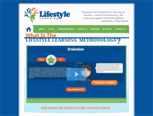 Tablet Screenshot of lifestyle-learning.com